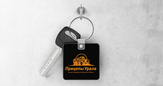 Rozovabrand: Разработка логотипа для компании Прицепы Урала